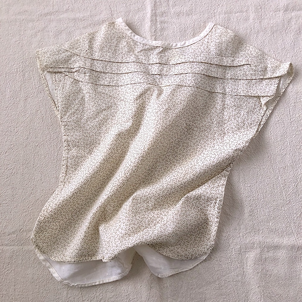 Popelin 12-18m Tiny star print